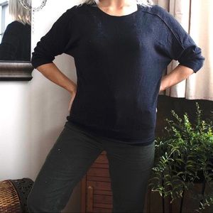 Old Navy | Black Loose-Armed Top